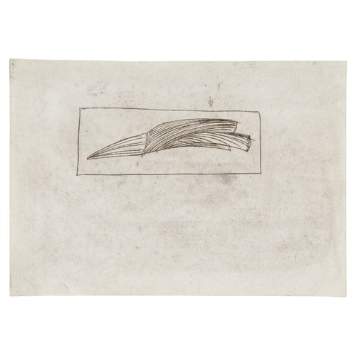 SIDNEY NOLAN (1917-1992) (Organic Form) c.1948 transfer drawing on paper 21.5 x 30.5cm
