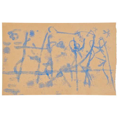 64 · SIDNEY NOLAN (1917-1992) (Abstract) c.1940 transfer drawing on paper 12.5 x 19.5cm