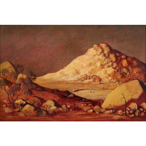 13 · RUSSELL DRYSDALE (1912-1981) The White Blow 1967 oil on canvas 49 x 75cm