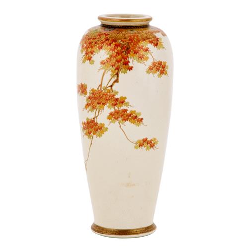 90 · A JAPANESE SATSUMA VASE